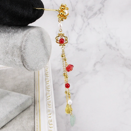 Ханьфу ручной работы, аксессуар, китайская шпилька, ювелирное украшение, набор материалов, DIY