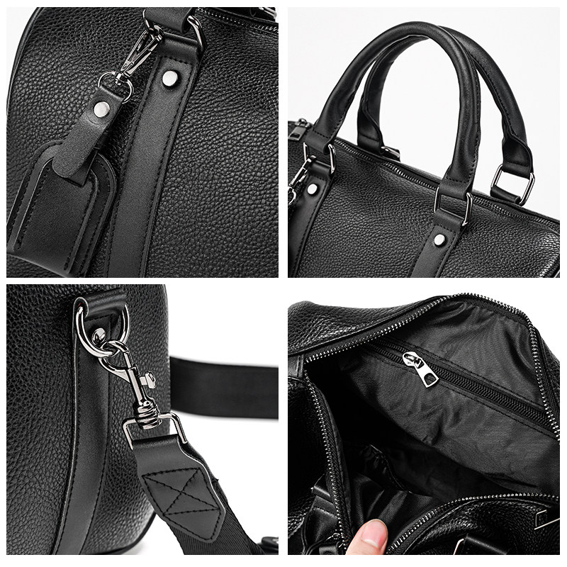 设计师品牌真皮手提包高品质轻奢牛皮男款波士顿包包单肩包斜挎包,淘宝优惠券,粉丝福利购,淘宝优惠卷