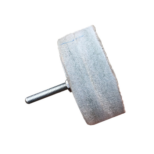 玉石抛光牛皮轮进口牛皮抛光轮翡翠镜面抛光轮打磨抛光工具皮轮 - 图3
