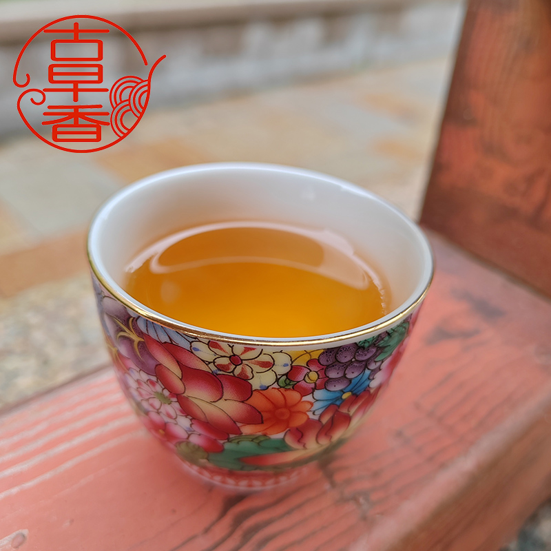 阳山茶厂 白芽奇兰茶平和奇兰彭溪中火熟茶乌龙茶炒米香茶叶250克 - 图0