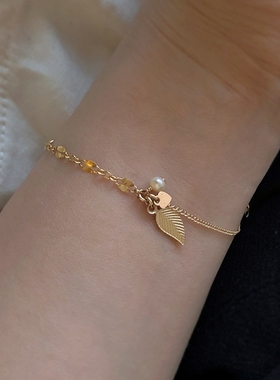 TYUSHA手链好搭配小叶子独家款