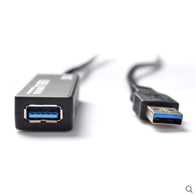 力特usb3.0延长线 5米 芯片信号放大线 加长数据线 公对母 ZE610C - 图0