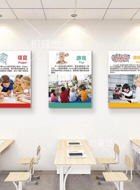 4P学习法Scratch少儿编程墙贴