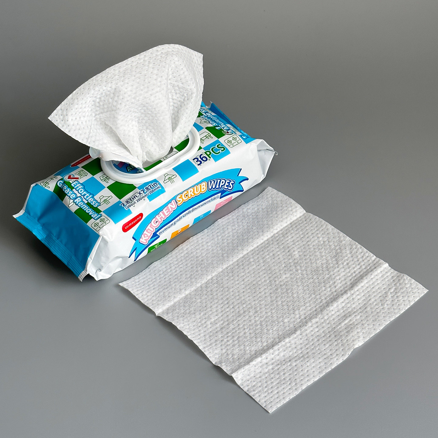 日单~升级3D磨砂双面双效重油污厨房清洁湿巾 油烟机加厚擦油湿巾,淘宝优惠券,粉丝福利购,淘宝优惠卷