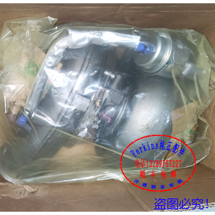 perkins珀金斯发动机涡轮增压器T430595卡特发动机增压器302-7448 - 图0