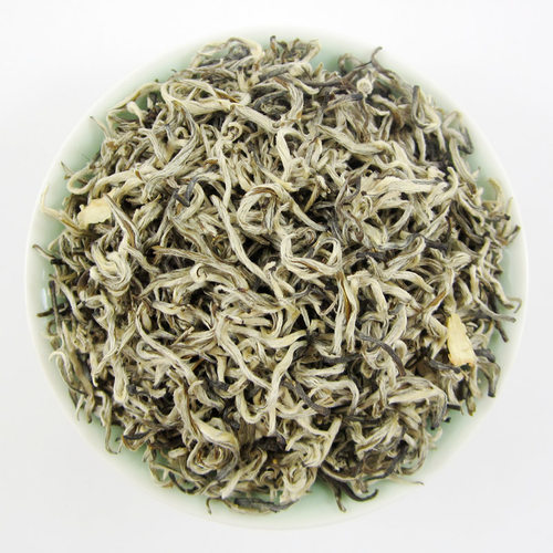茉莉花茶叶特级浓香型2026新茶四川甘露飘雪类茉莉花茶125g散装 - 图0