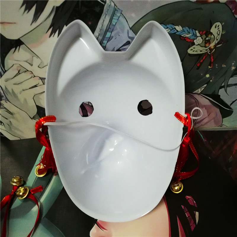 命运冠位指定fate grand order同款全脸塑料PVC面具 手绘妖狐面具