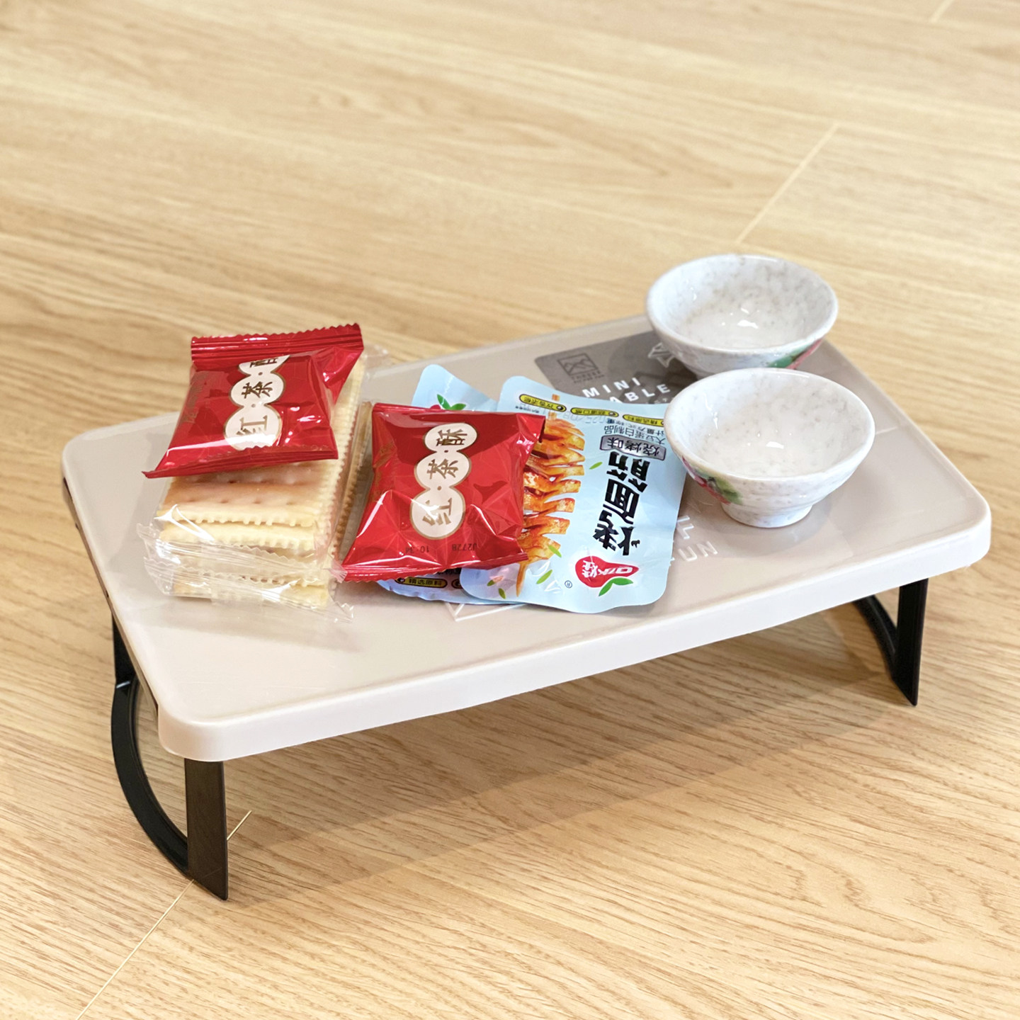 日本进口迷你折叠桌子便携户外露营小茶几车载烧烤桌宿舍床上桌板,淘宝优惠券,粉丝福利购,淘宝优惠卷