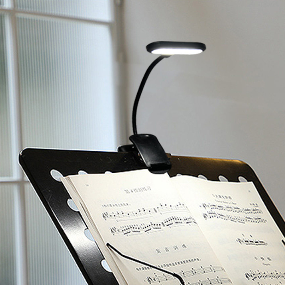 夹子书夹灯夹式乐谱架灯金属软管LED灯宿舍学习床头阅读护眼台灯,淘宝优惠券,粉丝福利购,淘宝优惠卷