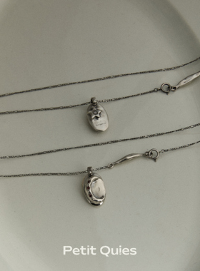 PetitQuies纯手工定制925银项链