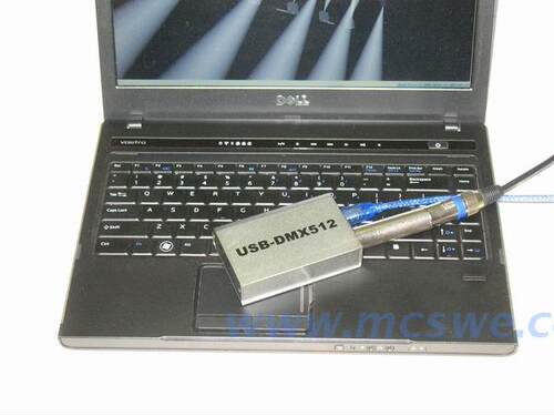 USB-DMX512舞台灯光控制器FreeStyler原装+3D模拟软件电脑灯控台 - 图3