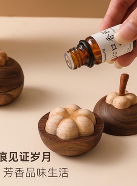 小山竹香薰扩香木家居室内摆件