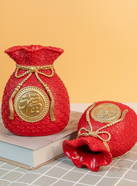 创意麦穗福袋摆件家居饰品