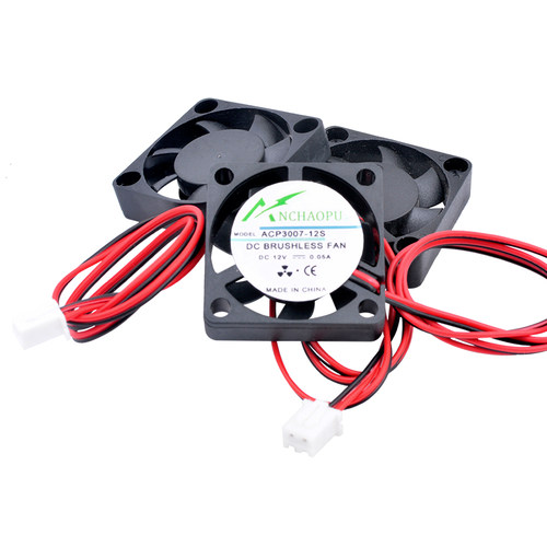 ACP3007 3cm3厘米 5V 12V 24V 3D打印机树莓派路由器超薄散热风扇 - 图3