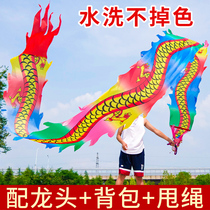 Dance Dragon Square Fitness Dragon Middle Aged Beginner Sports Flying Dragon Adult Juggling Dragon With Whip and Tap Props Floating