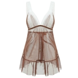 上小楼 Сексуальная кружевная ультратонкая пижама, эффект подтяжки