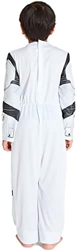 Kuberas Storm Costume Trooper for Kids White Soldier Jumpsui - 图2