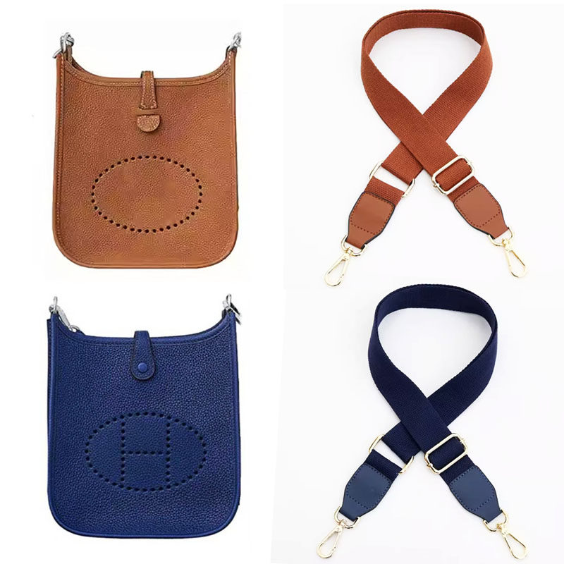 适用于爱马仕伊芙琳肩带改造斜挎包带子替换帆布织带可调节单肩带,淘宝优惠券,粉丝福利购,淘宝优惠卷