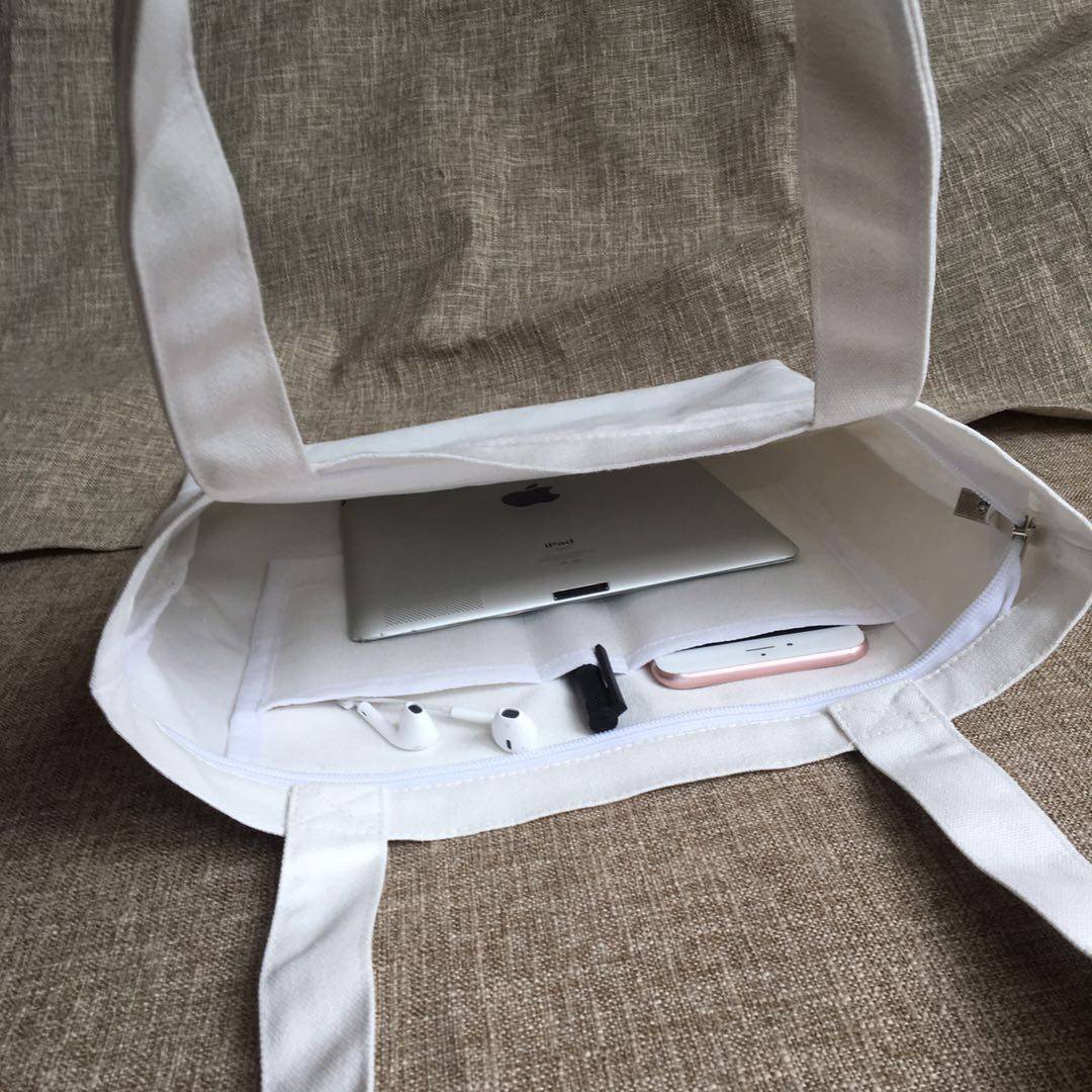 新品上海师范大学帆布包纪念品单肩帆布袋购物袋手提女拉链,淘宝优惠券,粉丝福利购,淘宝优惠卷