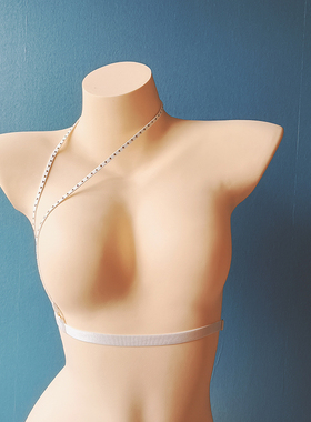 皮穿链高级感朋克辣妹颈链锁骨链