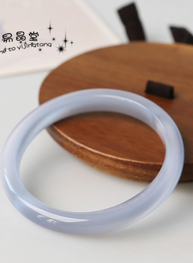 新款正品蓝色猫眼石手镯女水晶