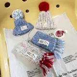 Демисезонная трикотажная шерстяная удерживающая тепло шапка ручной работы, шарф, милый аксессуар