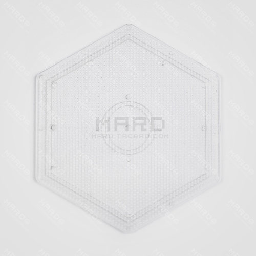 MARD/马尔德 拼豆配件 耐高温小豆划线模板 方形圆形六边形 2.6mm - 图1