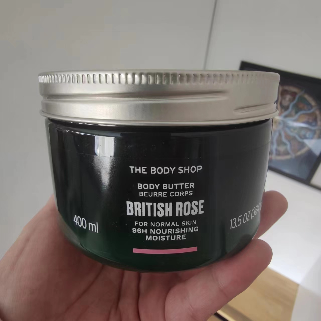 英国The Body Shop/British Rose Body Butter玫瑰身体霜黄油滋润 - 图0