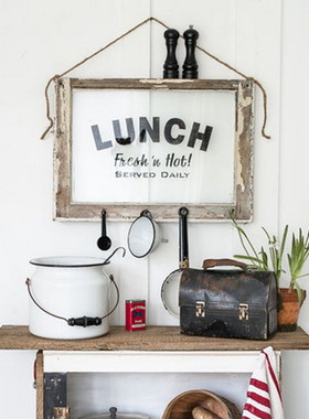 孤品大集合--外贸复古家居庭院装饰工艺品铁木做旧园艺杂货挂摆件