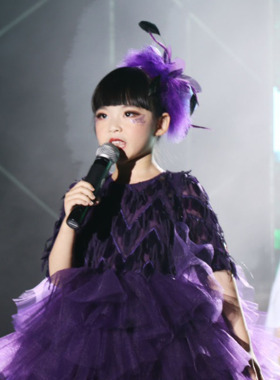 新娘羽毛发饰绢纱花朵舞台演出