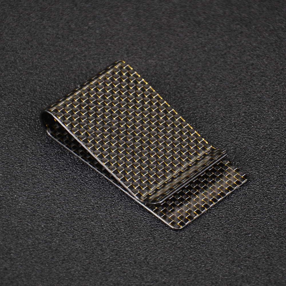 Carbon Fiber Money Clip 碳纤维钱夹100%纯碳纤欧美流行款 - 图3