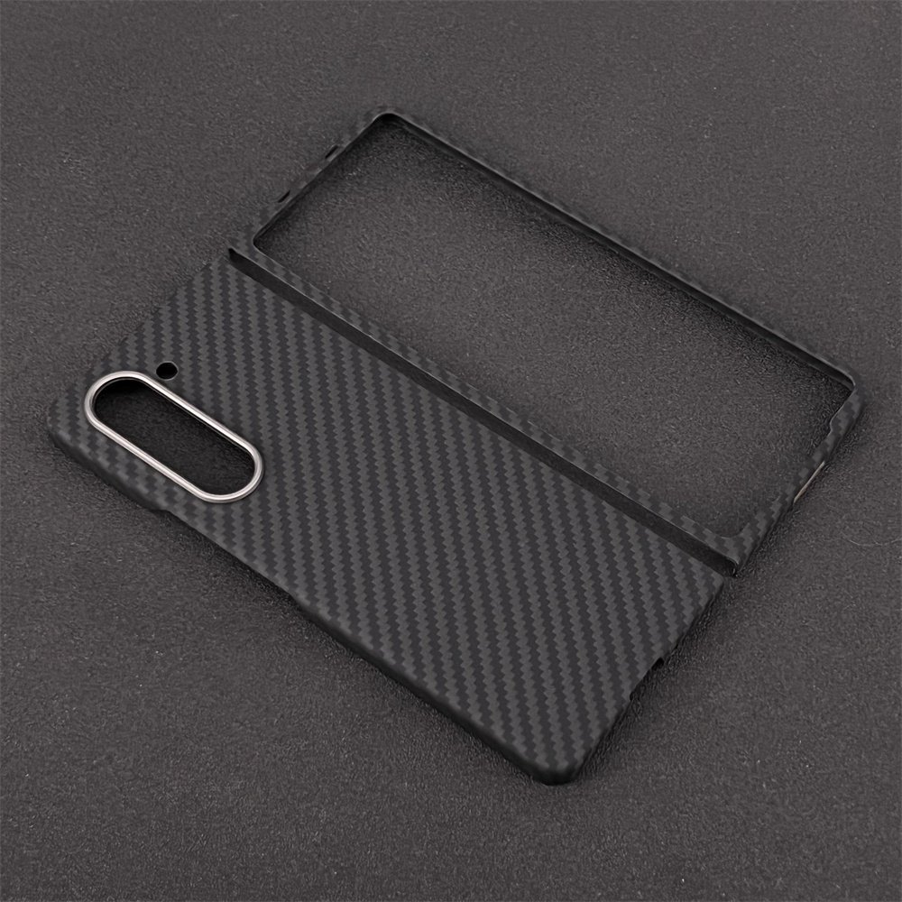 适用于三星Z Fold 5适用凯夫拉Fold5折叠防摔防刮防爆保护套超薄欧美时尚进口细纹600D芳纶碳纤维手机壳,淘宝优惠券,粉丝福利购,淘宝优惠卷