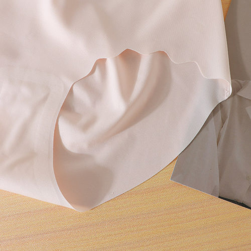 大码冰丝无痕超薄夏季凉感内裤胖mm200斤蜜桃臀宽边高腰轻收腹 - 图1