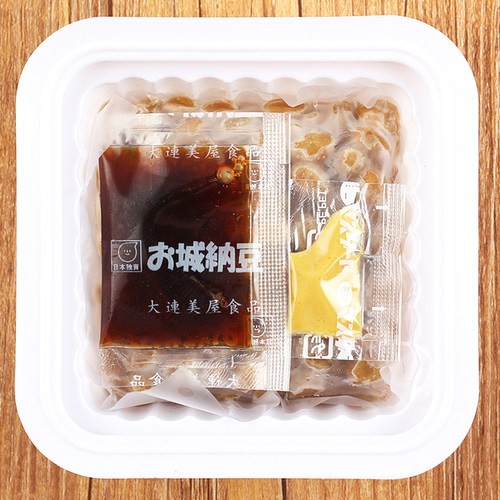 大连美屋纳豆国产20组60盒御城纳豆日本独资即食黄豆拉丝纳豆整箱 - 图1