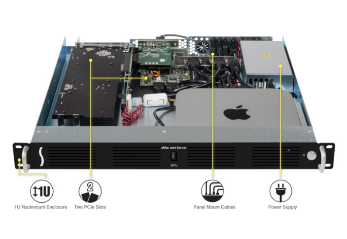 Sonnet xMac mini Server 服务器 扩展箱苹果 mac mini扩展机架 - 图1