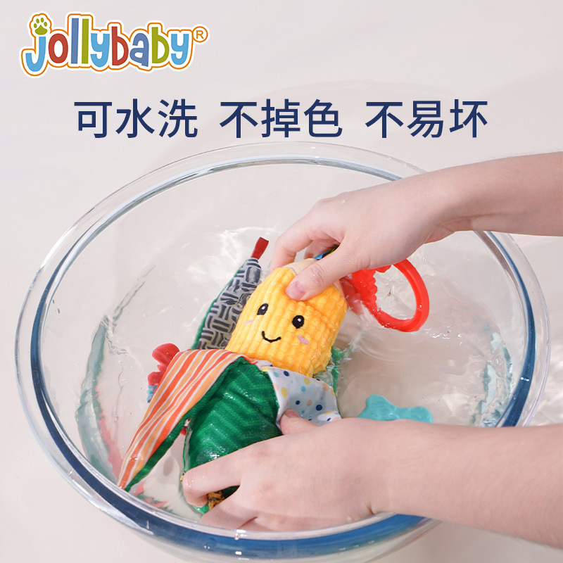 jollybaby婴儿车玩具挂件新生儿床头摇铃推车载玩具吊挂宝宝床铃1