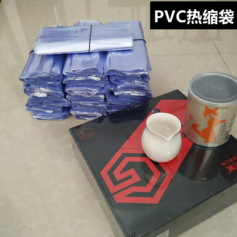 定制pe/po/pp/opp/pvc/pof自封袋热收缩膜包装透明胶袋筒膜平口袋-图1