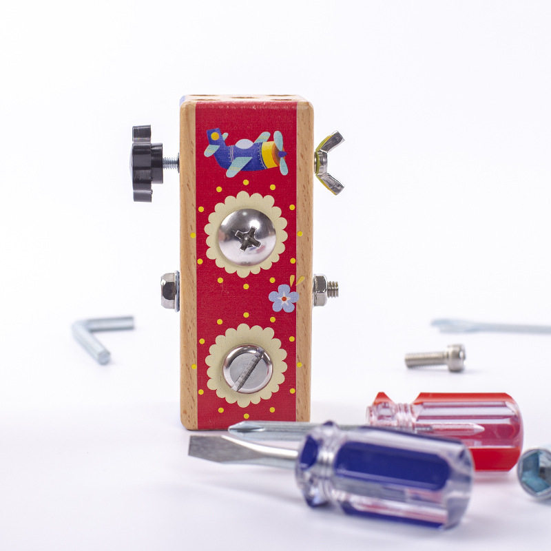 螺丝螺母拆装玩具儿童感统训练益智教具蒙氏早教宝宝手眼协调教具,淘宝优惠券,粉丝福利购,淘宝优惠卷