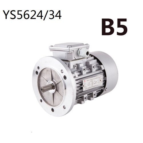 YS90L-4 1.5KW三相异步电动机铝壳电机24轴 1400转国标马达1500w - 图1