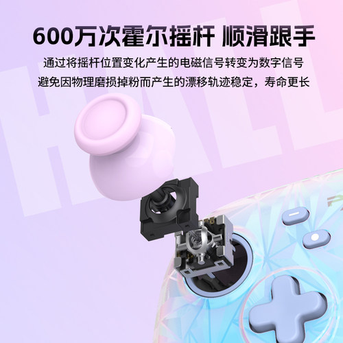 PXN莱仕达P50S游戏手柄摇杆震动任天堂switch2手柄PC电脑steam无线蓝牙手机iOS nspro塞尔达传说王国之泪 - 图0