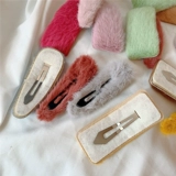 Аксессуар для волос, демисезонная заколка для волос, челка, в корейском стиле