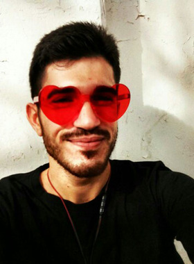 心形墨镜太阳眼镜ins网红同款