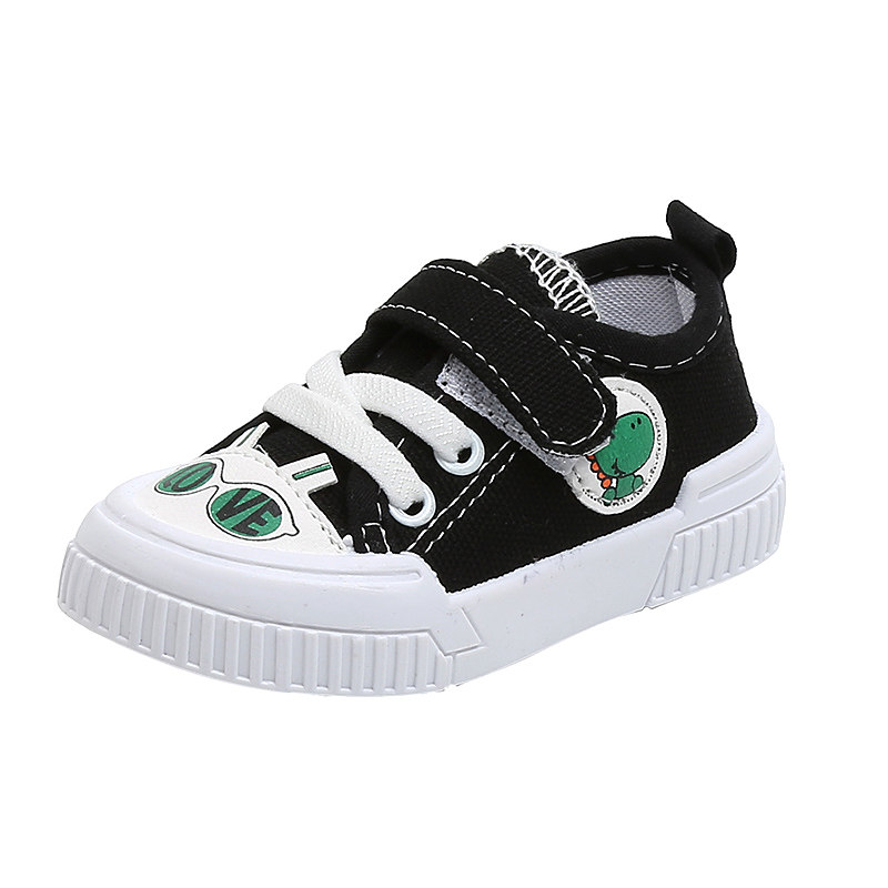 实心软底宝宝鞋学步鞋婴儿鞋子透气帆布鞋女宝宝鞋春秋单鞋男童鞋