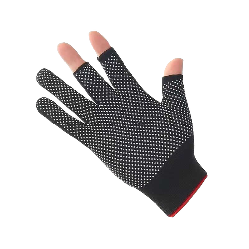 钓鱼专用手套露二指露三指骑车开车钓鱼工作男女劳保手套防晒手套 - 图3