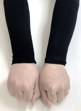 加长款纯色冰袖子骑行护臂手套