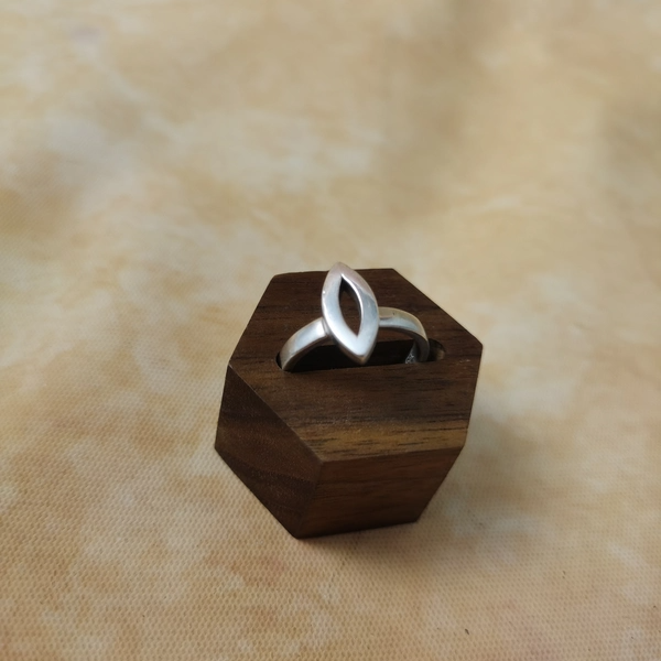 Vintage中古925银马眼戒指德国JOOP - 图1