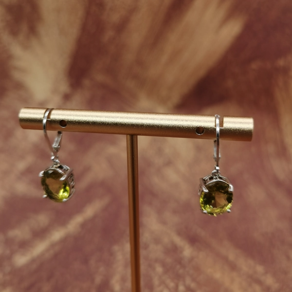 Vintage中古欧洲回流925银柠檬晶耳环,淘宝优惠券,粉丝福利购,淘宝优惠卷