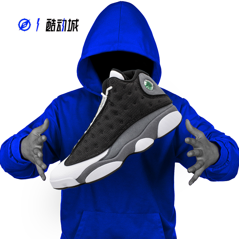 指南针运动 AIR JORDAN 13 AJ13乔十三 男子高帮篮球鞋884129-404 - 图1