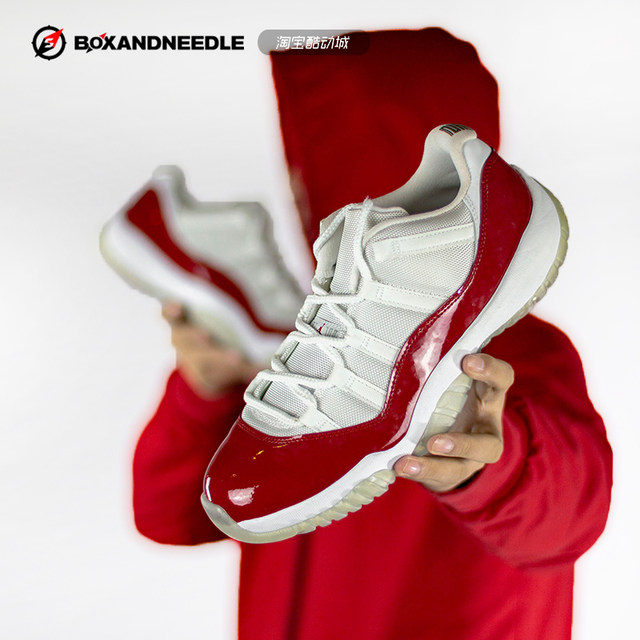 jordan 11 red low cut