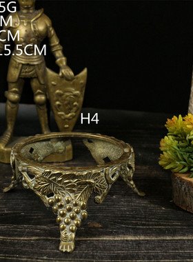 vintage置物架黄铜金属欧式